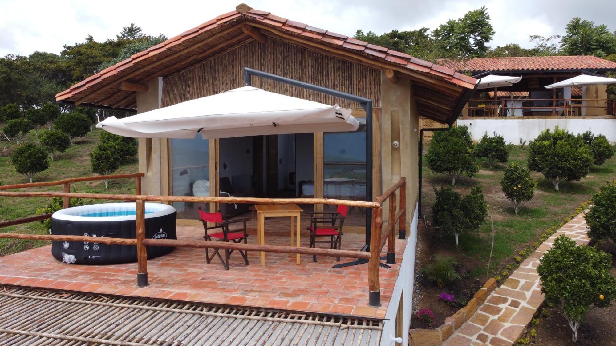 eco-Hotel Cariguá Barichara Exterior foto